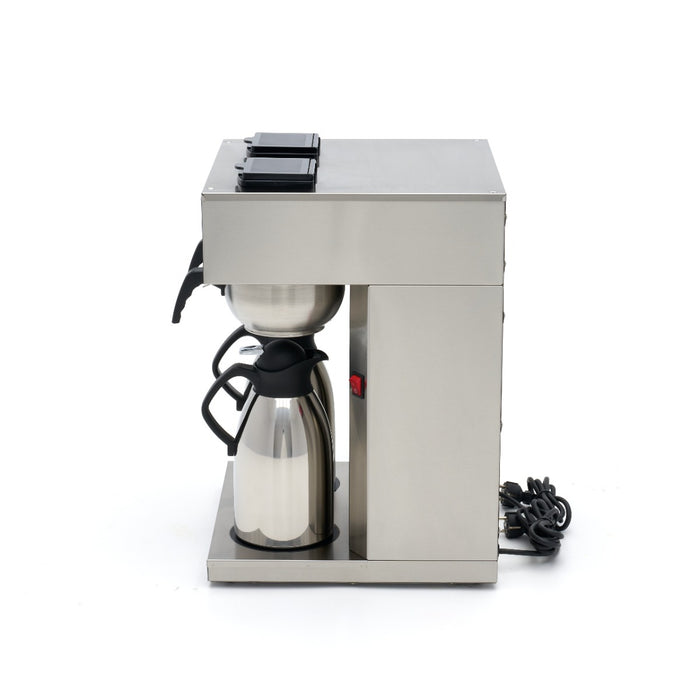 Maxima 09365254 Filter Coffee Maker Double 2x 2L with Insulated Jug