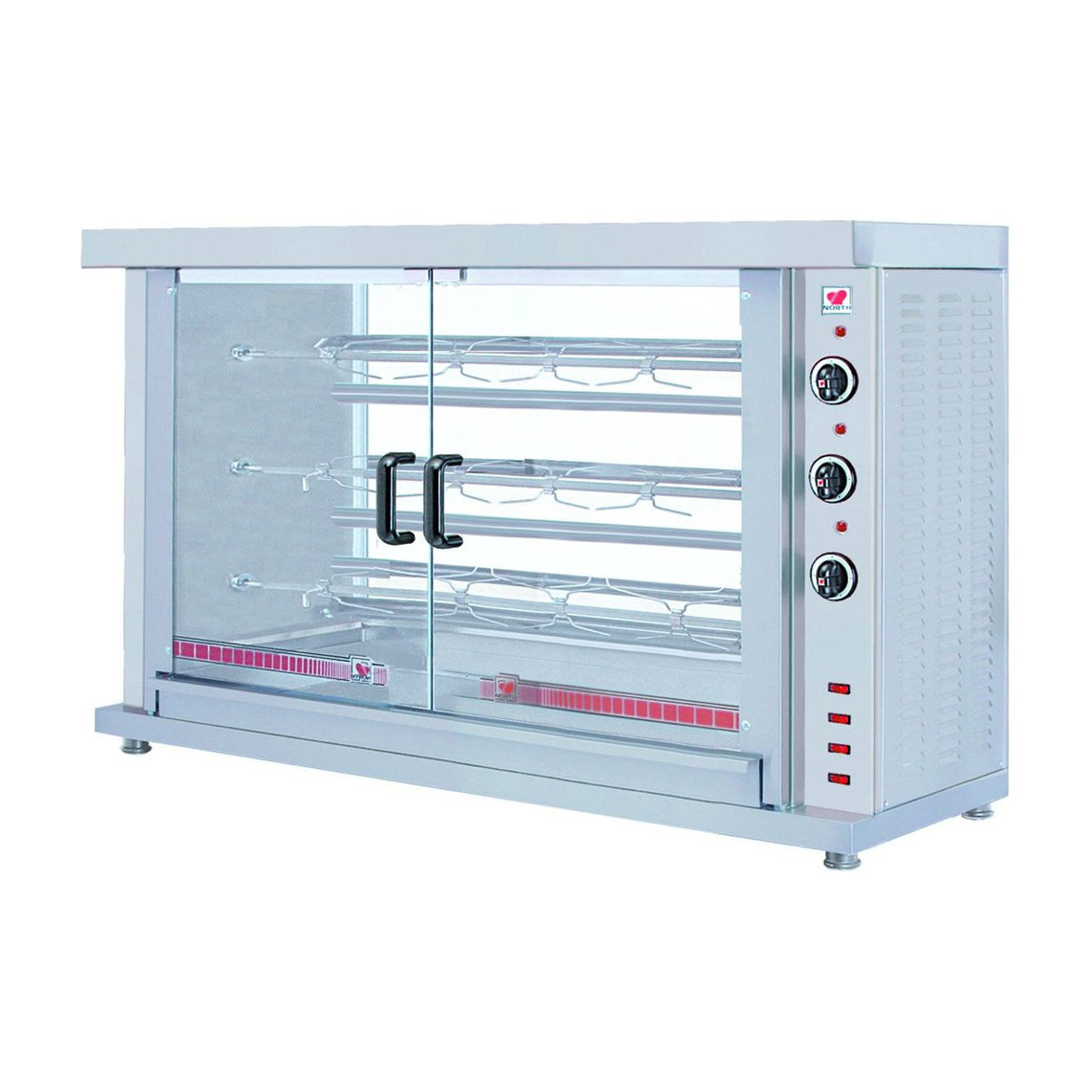 North HK3 Spit 15 Bird Electric Chicken Rotisserie — ChillCooler