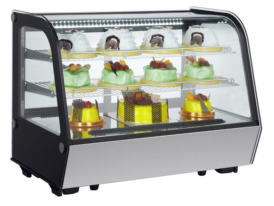 Chef Counter Display Chefs Range RTW160L4 - 3 Tier Counter Top Refrigerated Display ...