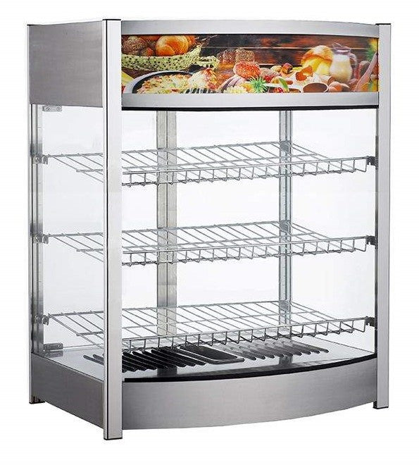 Chef Counter Display Chefs Range RTR137L - 3 Tier Counter Top Heated Display — ChillCooler
