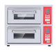 Chefs Range FP17AE - Compact Twin Deck Pizza Ovens with Programmable Controls - 2 X 16" Pizzas