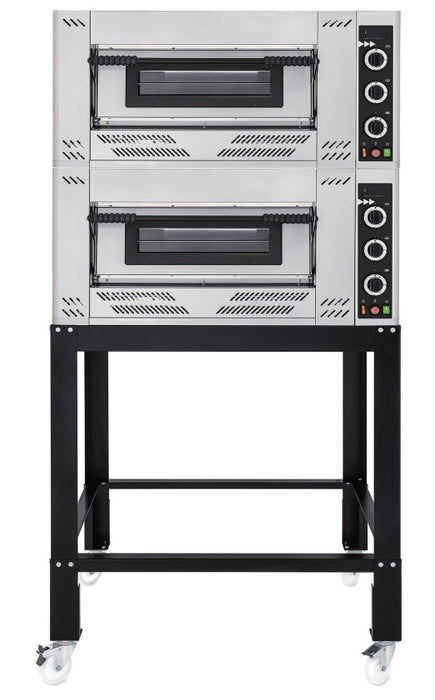 Chefs Range Gas XL6L Single Deck Gas Pizza Oven interior