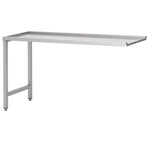 Combisteel Exit Table Two Legs 700 Left for 7280.0050-0055-0060-0065