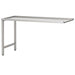Combisteel Exit Table Two Legs 700 Left for 7280.0050-0055-0060-0065