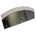 Combisteel plate scraper accessory for commercial dishwasher exit table