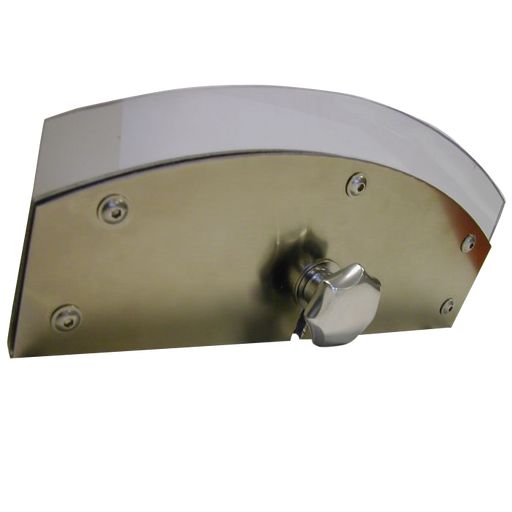Combisteel plate scraper accessory for commercial dishwasher exit table view 2