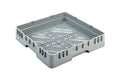 Stainless steel cutlery basket for commercial dishwasher, 500mm square