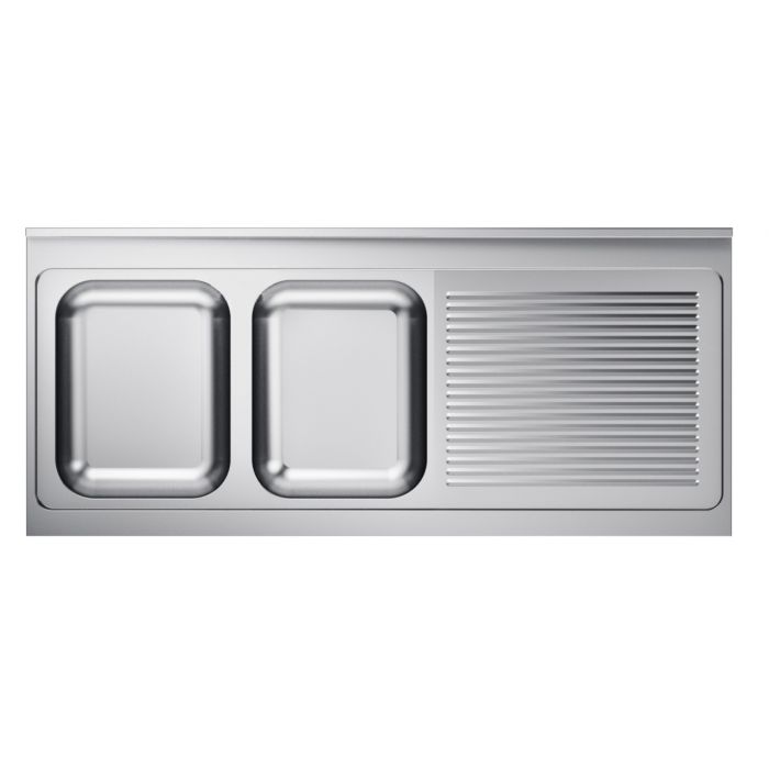 Combisteel 700 Sink Unit Tabletop 2 Left 1600