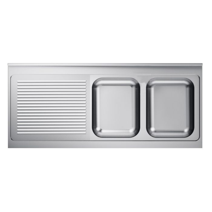 Combisteel 700 Sink Unit Tabletop 2 Right 1600