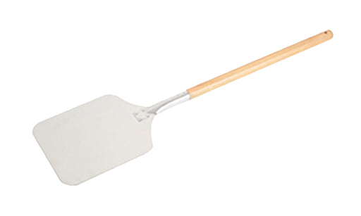 Aluminium rectangular pizza shovel with 950mm length for conveyor ovens