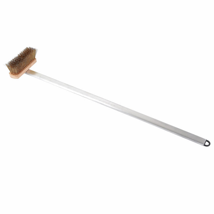 Combisteel pizza oven brush with long aluminium handle, 1200mm length