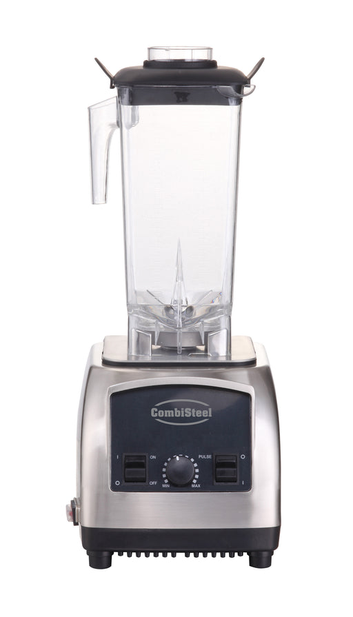 Stainless steel Combisteel blender with 2 litre jug and controls view 2