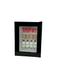 Combisteel MINIBAR 40L black tabletop bottle cooler with glass door and LED interior lighting view 6