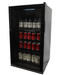 Black Combisteel MODEL 80L countertop refrigerator with right-hinged door and digital display view 2