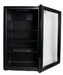 Black Combisteel MODEL 80L countertop refrigerator with right-hinged door and digital display view 6