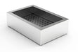 Stainless steel crushed ice bin with 1/1 gastronorm dimensions