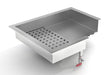 Stainless steel drop-in crushed ice bin for commercial bar and restaurant counters. view 3
