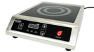 Stainless steel induction cooking top with digital controls view 3