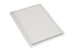 Clear plastic lid for pizza dough container, 600 x 400mm dimensions