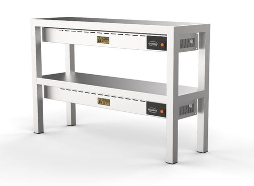 Combisteel Overshelf Ceramic Heated 2 Levels 1000 6 Heaters of 250W