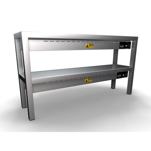 Combisteel Overshelf Ceramic Heated 2 Levels 1200 6 Heaters of 250W