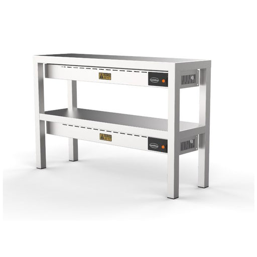 Combisteel Overshelf Ceramic Heated 2 Levels 1200 6 Heaters of 250W