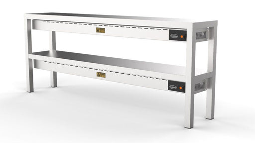 Combisteel Overshelf Ceramic Heated 2 Levels 2000 12 Heaters of 250W