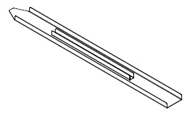 Combisteel fryer basket joint accessory component