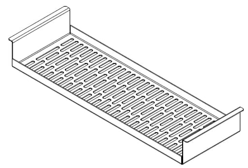 Combisteel stainless steel snack container for commercial kitchen fryer setup