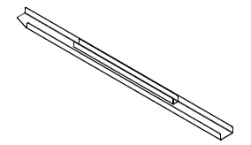 Combisteel End Joint Right fryer spare part