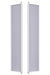 Combisteel stainless steel side panel set for refrigeration unit, 630mm length