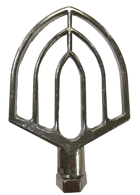 Stainless steel flat mixing arm for Combisteel food processor model 7061