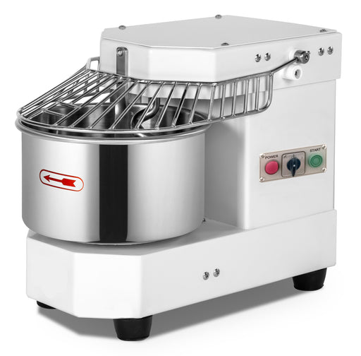 White Combisteel MIXER 10L spiral dough mixer with knob control