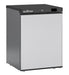 Stainless steel single door tabletop counter freezer with digital display