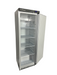 White Combisteel single door upright fridge with digital display panel view 5