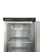 White Combisteel single door upright fridge with digital display panel view 7