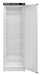 White Combisteel single door upright fridge with digital display panel view 3