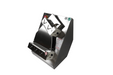 Stainless steel dough roller with 400mm roller length and knob control view 4