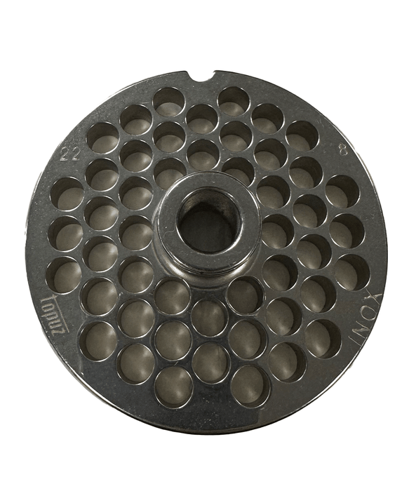 8mm stainless steel grinder plate for Combisteel Meat Mincer 22