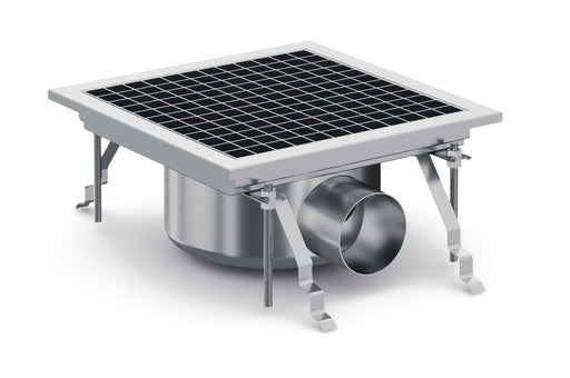 Combisteel GRID 300 stainless steel floor grid, 300mm square