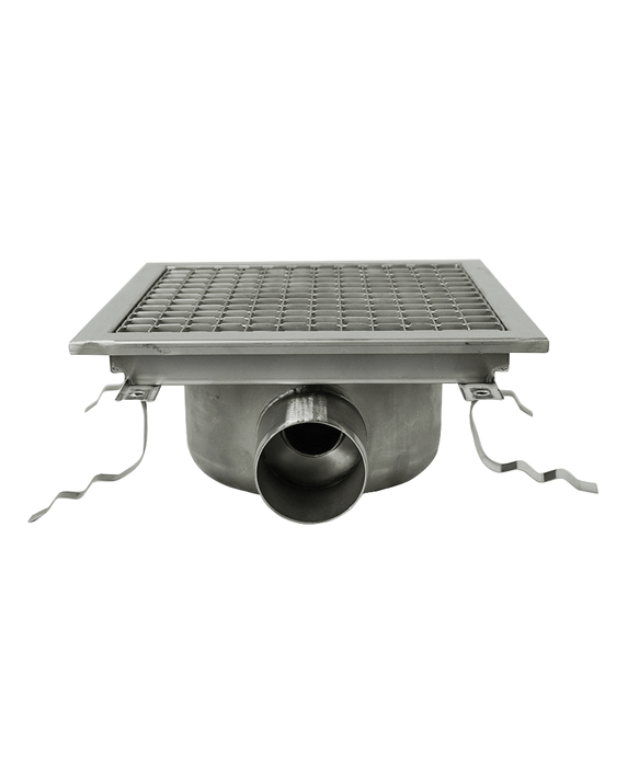 Combisteel GRID 300 stainless steel floor grid, 300mm square view 2