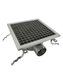 Combisteel GRID 300 stainless steel floor grid, 300mm square view 3