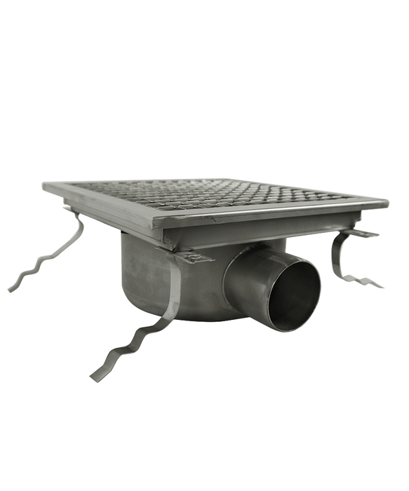 Combisteel GRID 300 stainless steel floor grid, 300mm square view 4