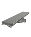 Combisteel stainless steel floor grid with 75mm drainage connection view 4