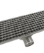 Combisteel stainless steel floor grid with 75mm drainage connection view 5