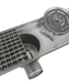 Combisteel stainless steel floor grid with 75mm drainage connection view 6