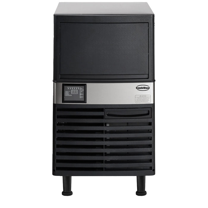 Combisteel stainless steel ice cube maker, compact countertop unit view 2
