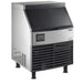Combisteel stainless steel ice cube maker with front access panel view 3