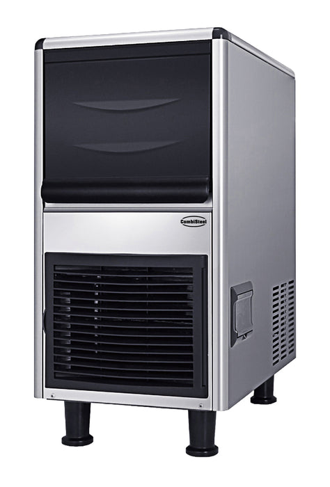 Combisteel MAKER 25KG compact ice cube maker, stainless steel construction, 383mm wide