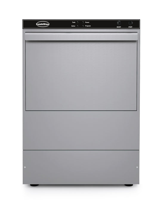 Combisteel ENT 500-230 frontloading commercial dishwasher with drain pump view 4